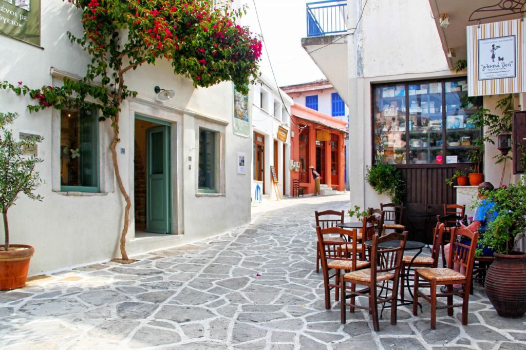 halki naxos village